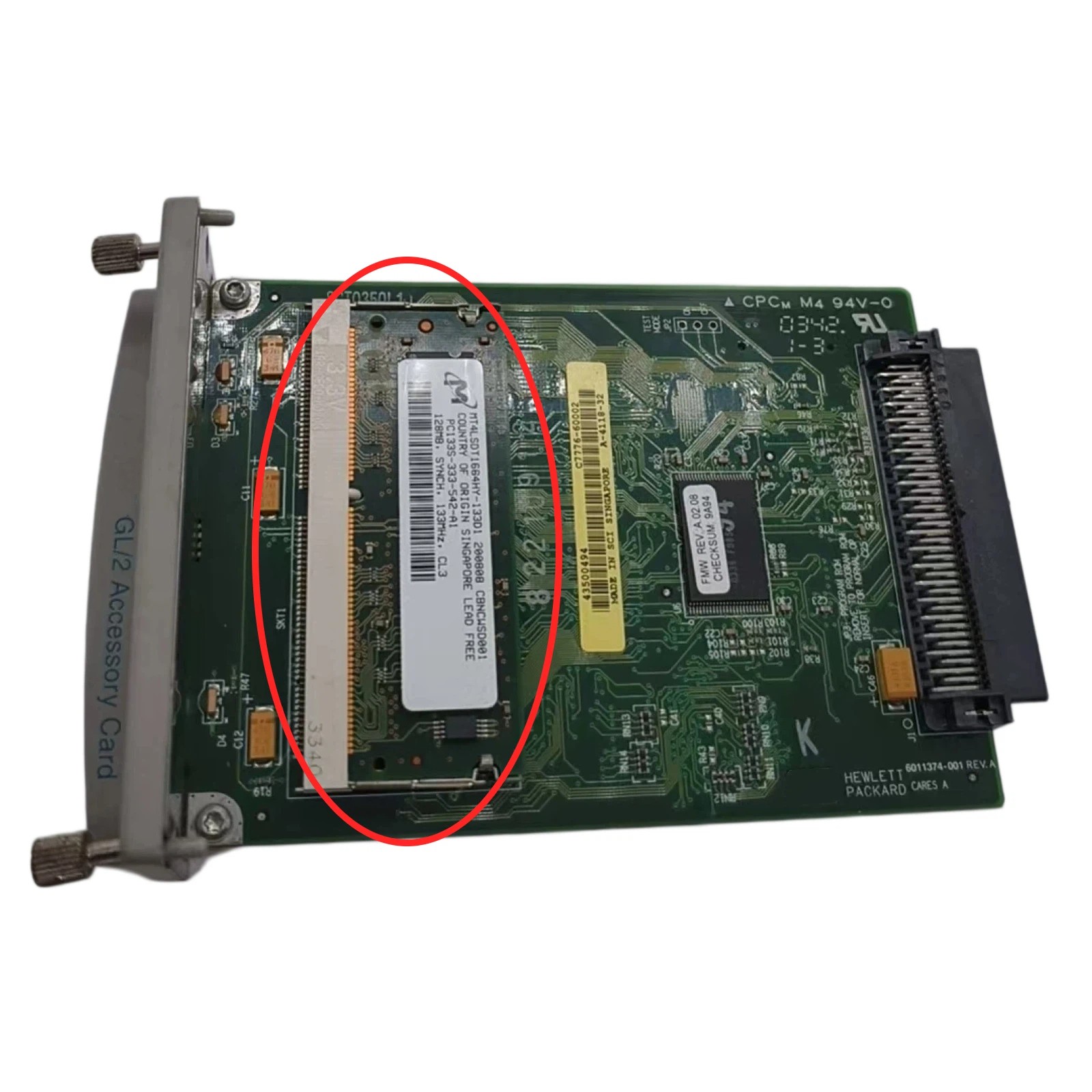 GL/2 RTL Formatter Board C7776-60002 Fits For HP DesignJet 800 500 500PS 42-IN