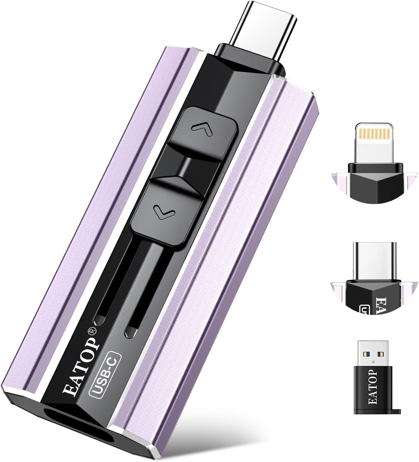 512GB 4 in 1 Flash Drive Photo Stick for Phone Backup