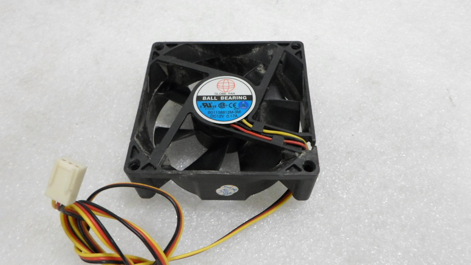 GLOBE FAN BALL BEARING B01138812M-3M FAN