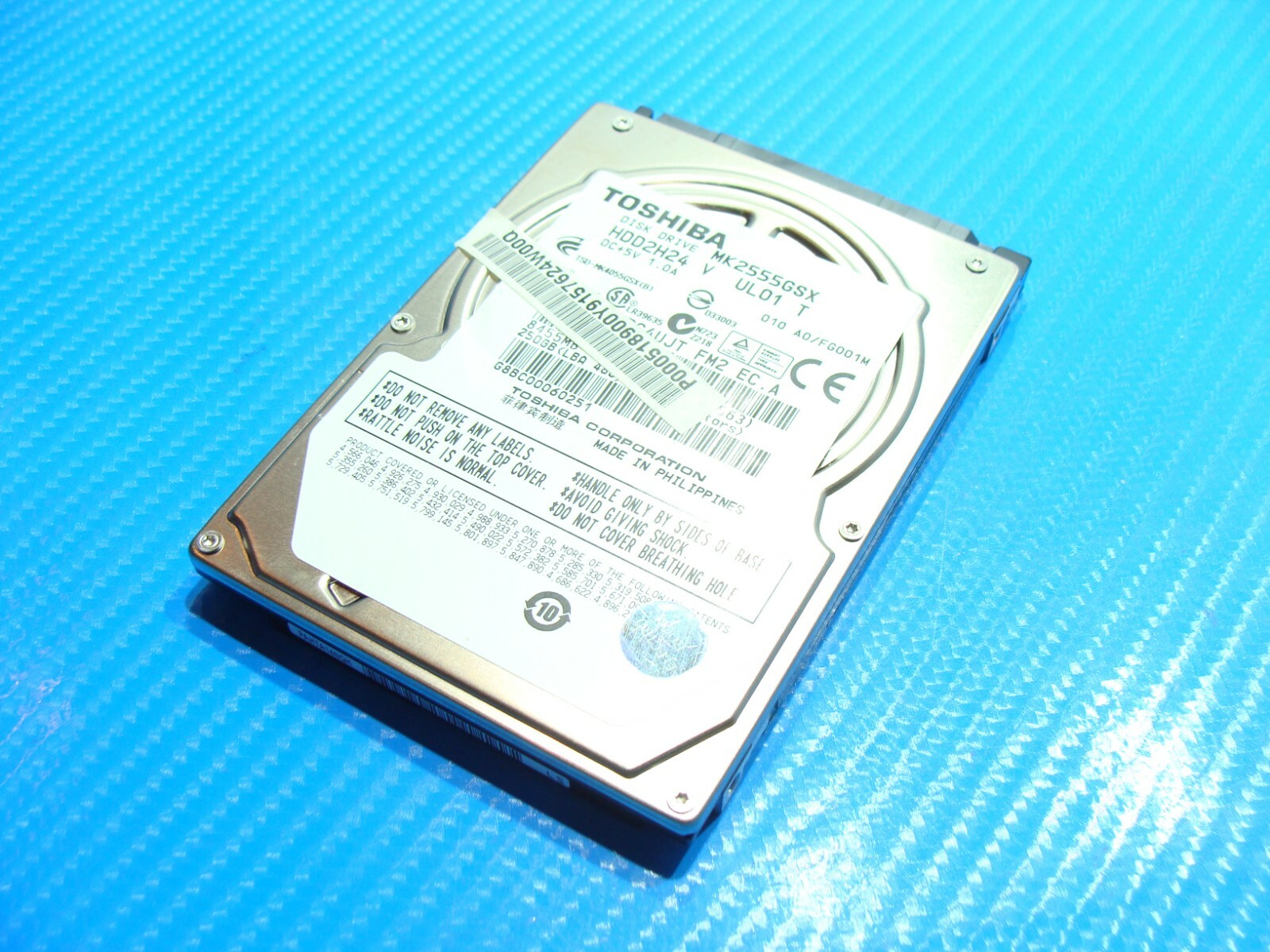 Lenovo IdeaPad 15.6" Y580 Toshiba SATA 2.5" 250GB HDD Drive MK2555GSX