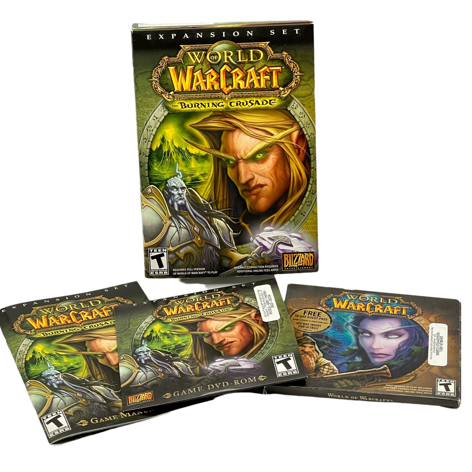 World of Warcraft Expansions Sets | Burning Crusade PC / Mac 2004 | 2006