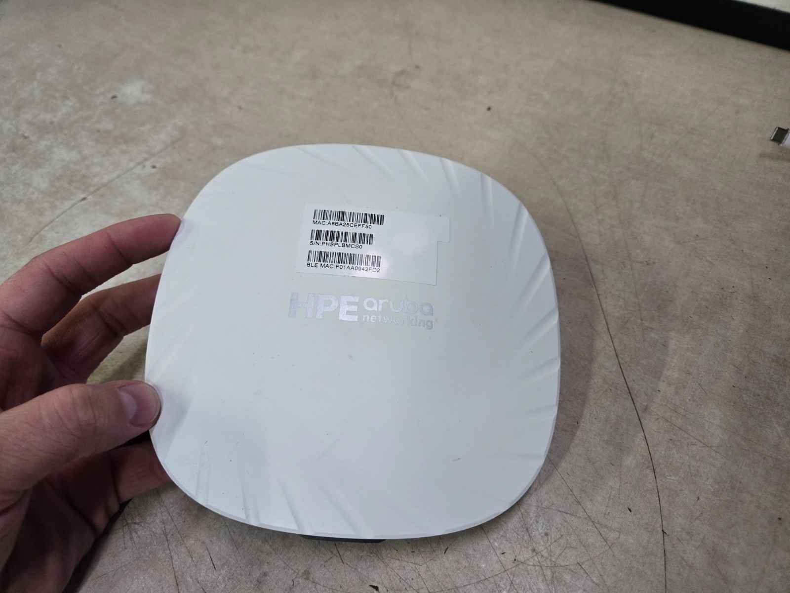 Aruba 500 AP-505 APIN0505 Dual-Band WiFi 6 Access Point No cables