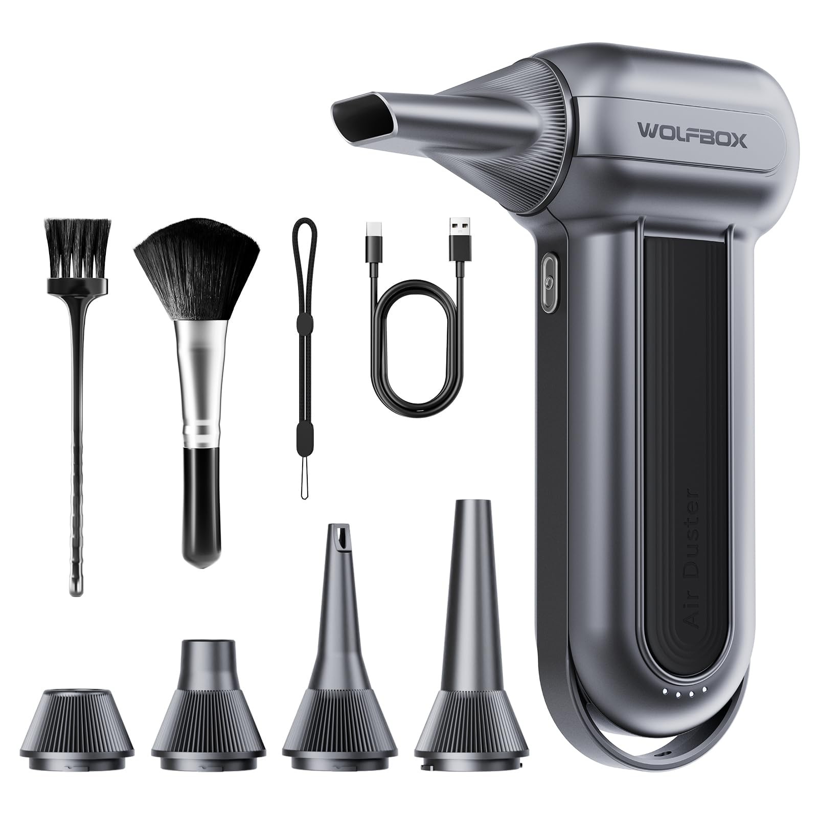 WOLFBOX MF100 Electric Air Duster 150000RPM Cordless