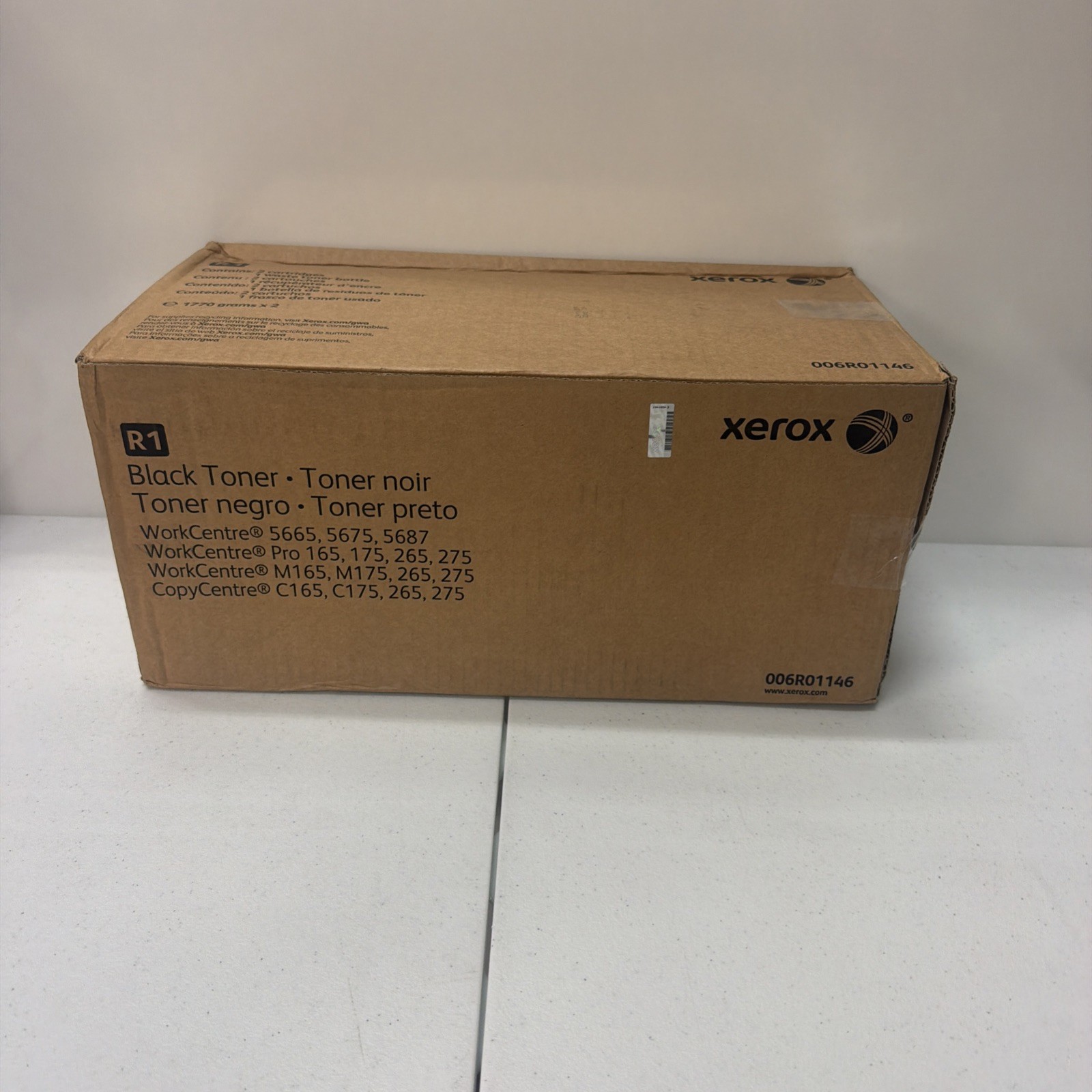 Genuine Xerox 265/275/5687 006R01146 Black *2per Box* Toner Cartridge