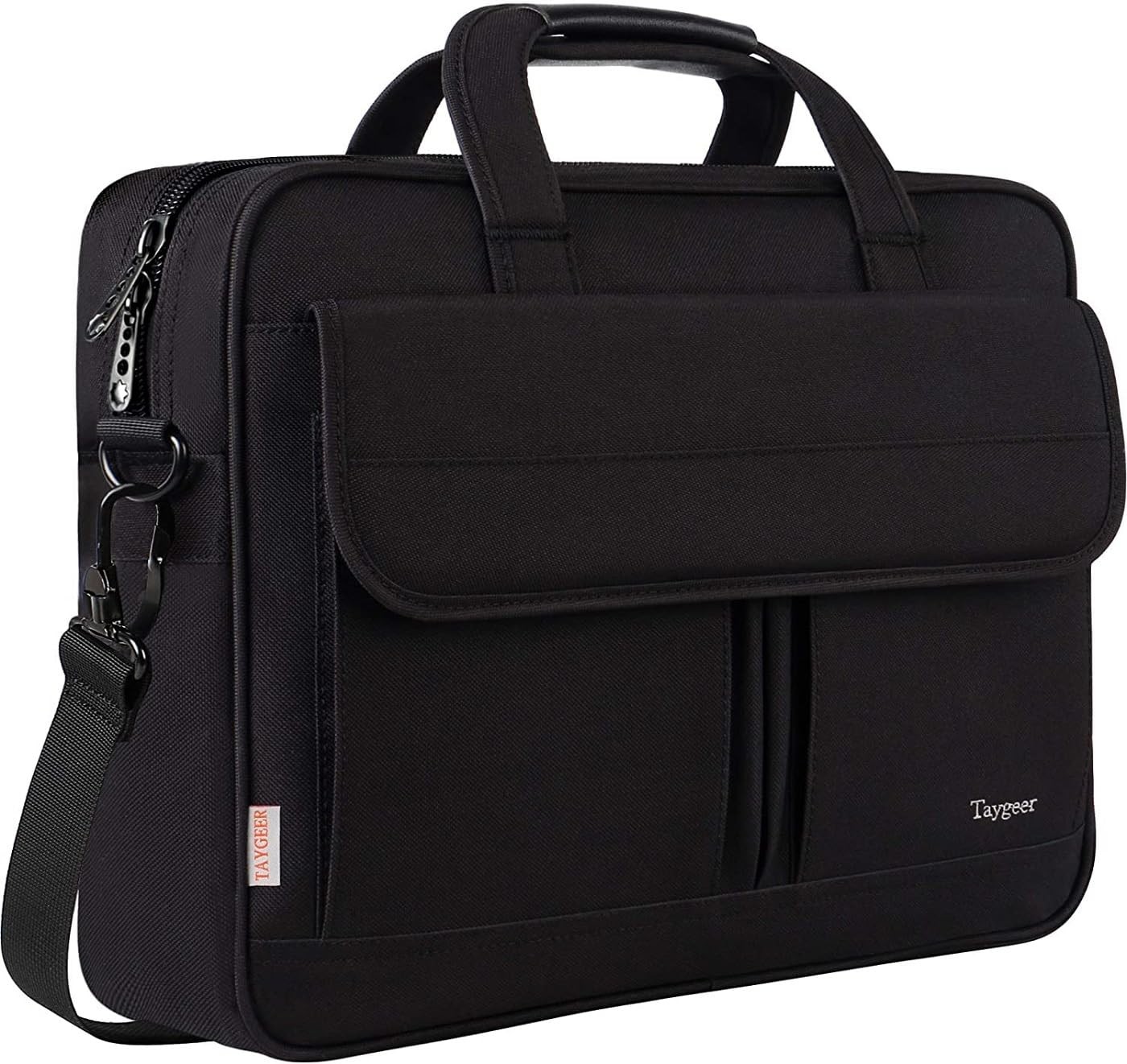 Taygeer Laptop Bag 15.6 Inch, Business Briefcase Gifts for Black