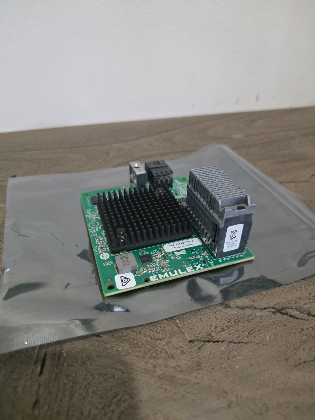 Lenovo 00YK563 EMULEX P007224 4-Port 16Gb Virtual Fabric Adapter for Flex System
