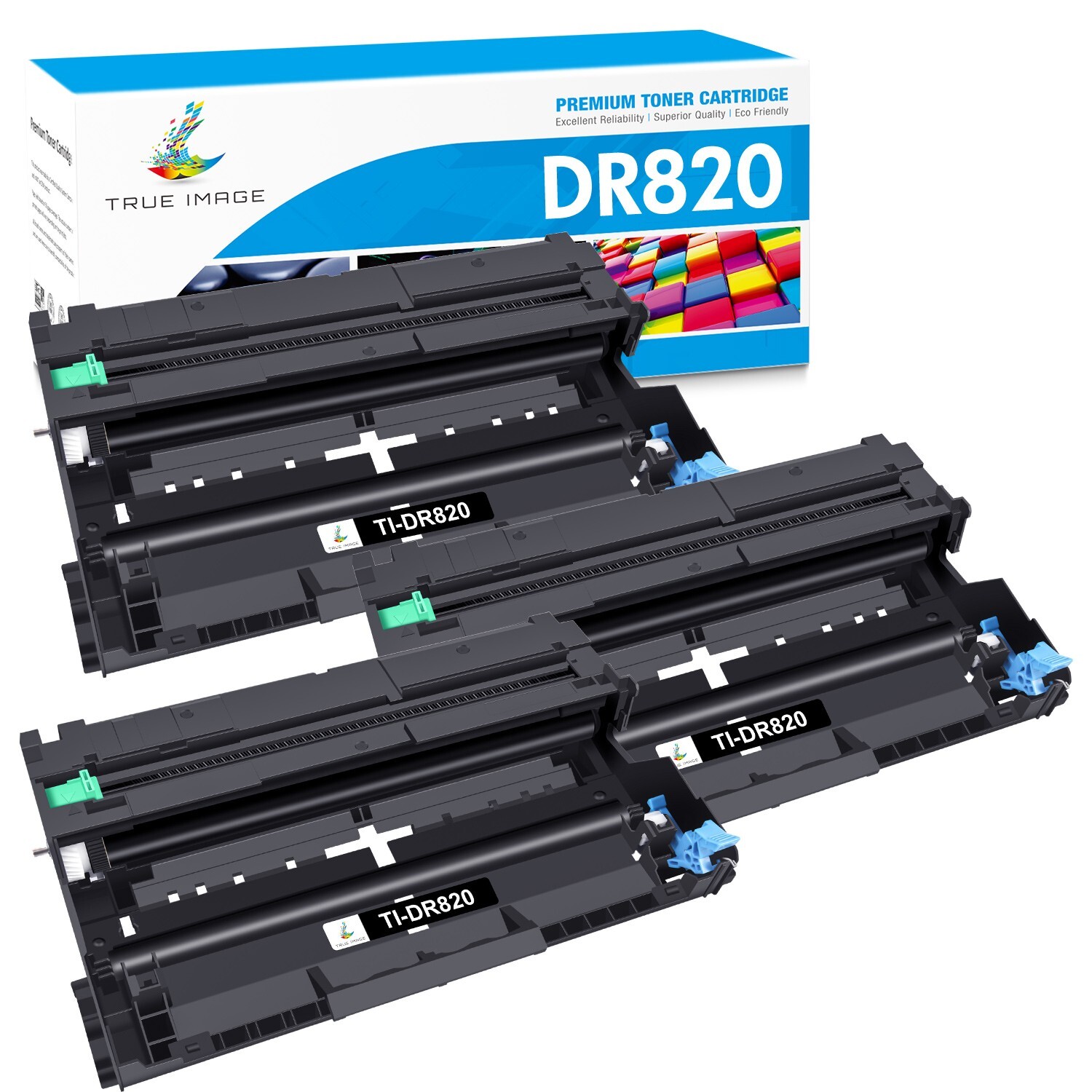 3 PK DR820 DR-820 Drum Unit For Brother MFC-L5900DW MFC-L5850DW HL-L6200DW 