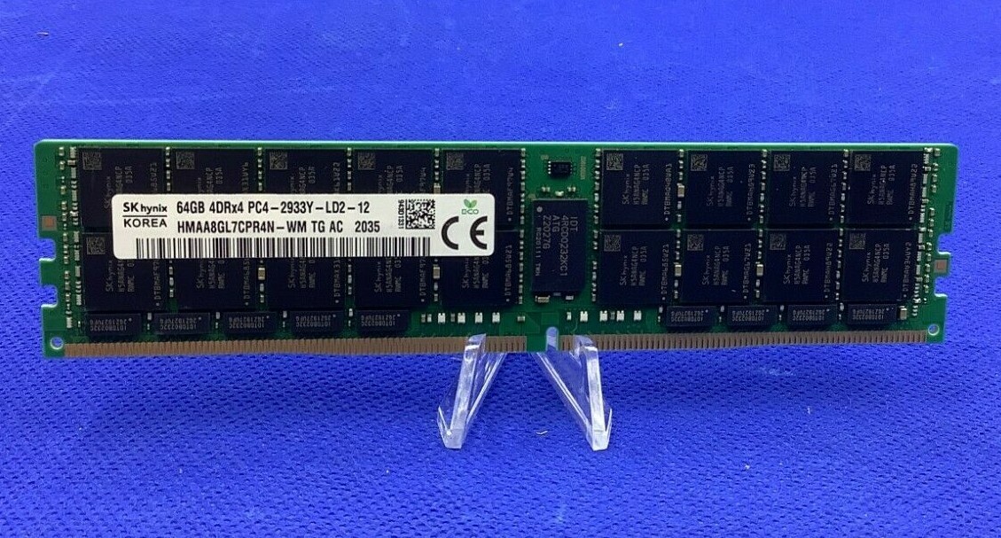 HMAA8GL7CPR4N-WM HYNIX 64GB (1x64GB) 4DRX4 PC4-2933Y DDR4 MEMORY