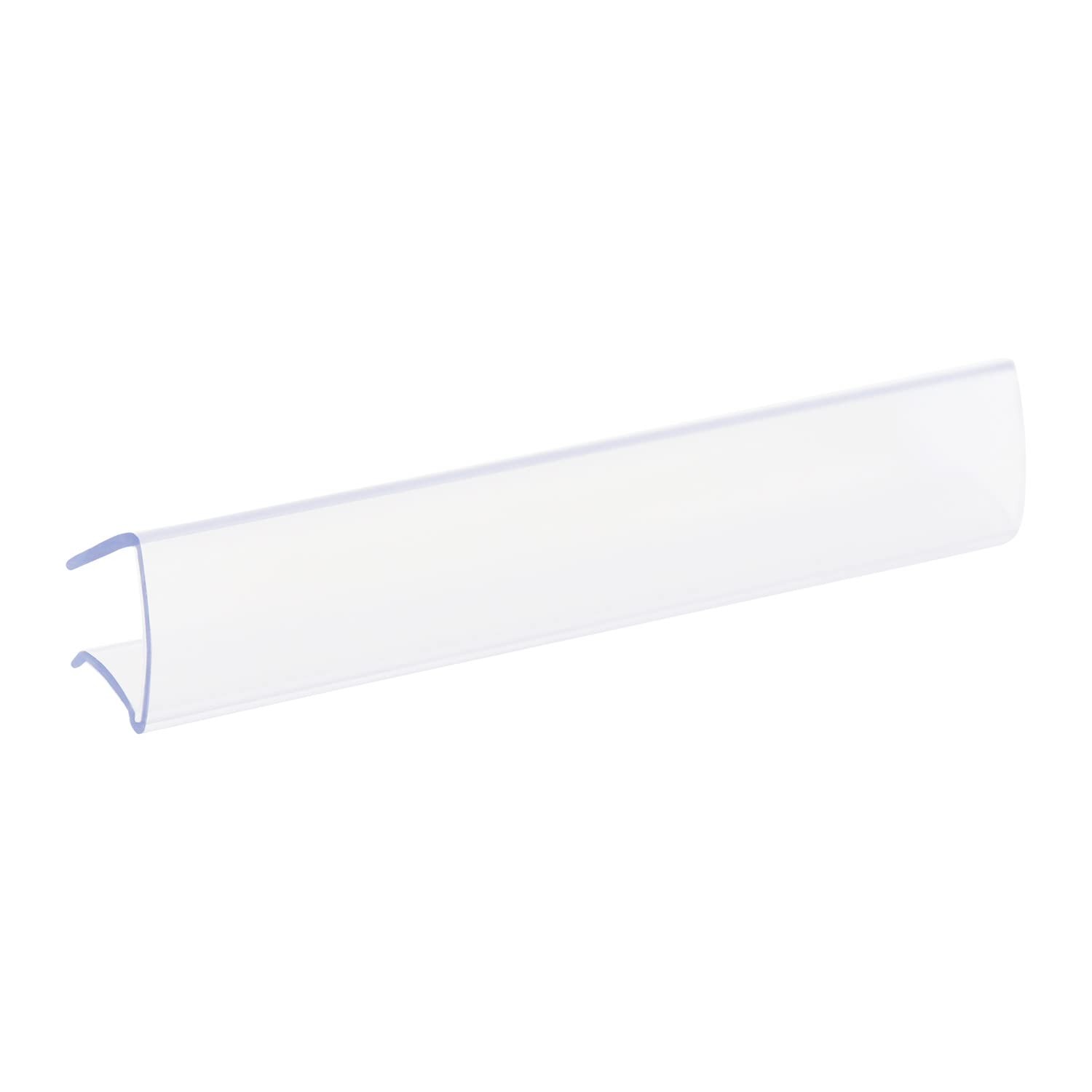 SmartSign Shelf Clip Label Holder | 0.875 x 6 Clear Plastic, for .75 Thick Shelv