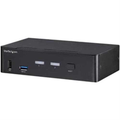 StarTech SV231DPU34K 2 Port DisplayPort KVM Switch 4K 60Hz USB 3.0