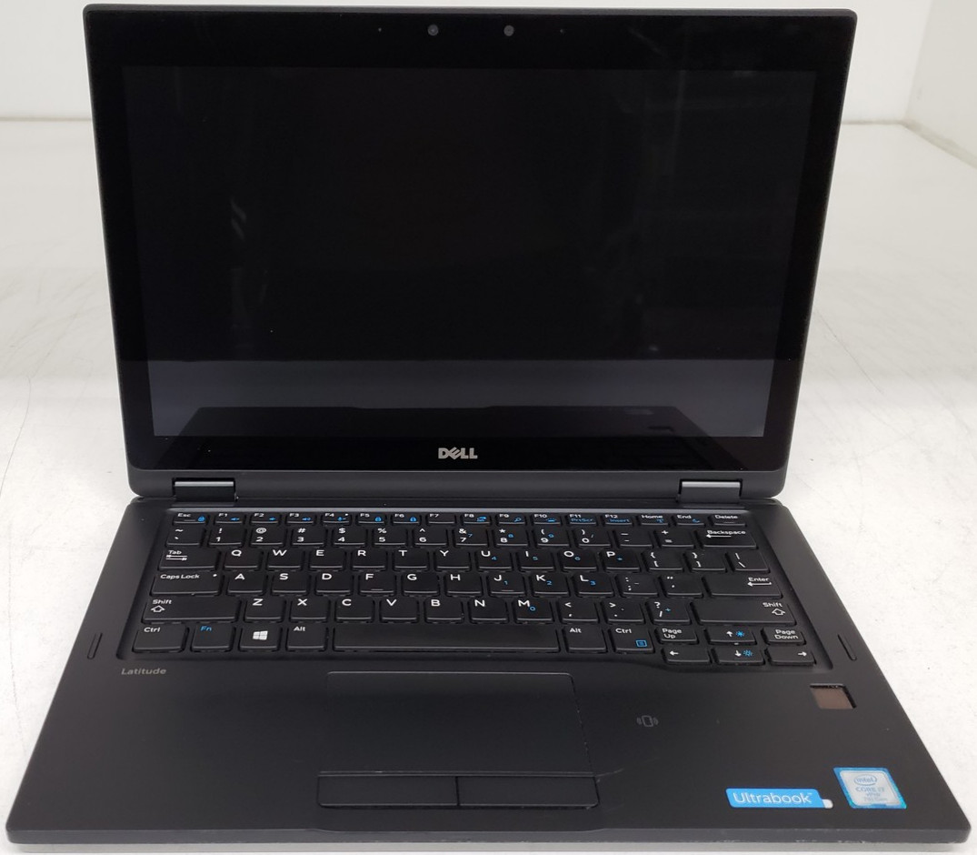 Dell Latitude 5289 i7-7600U 16GB RAM 256GB SSD 12.5" Touch Laptop PC Win 11 Pro.