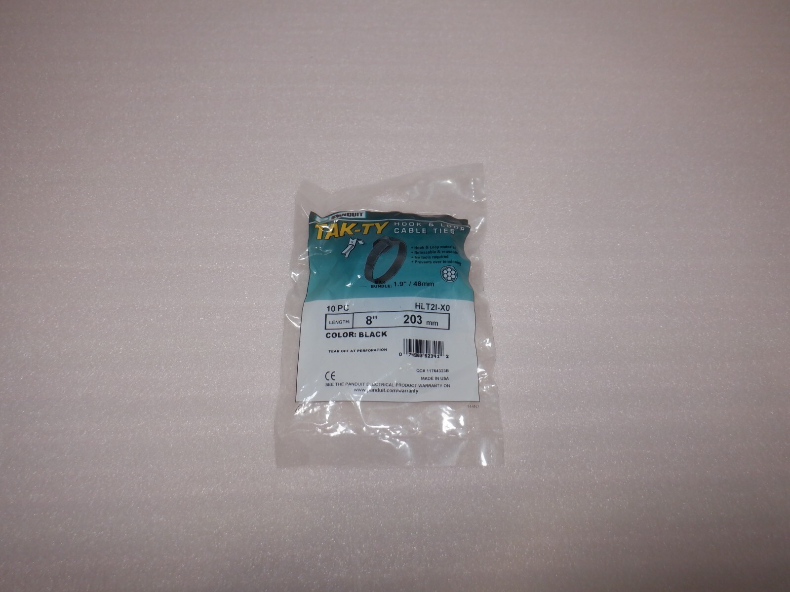 PANDUIT TAK-TY HOOK & LOOP CABLE TIES