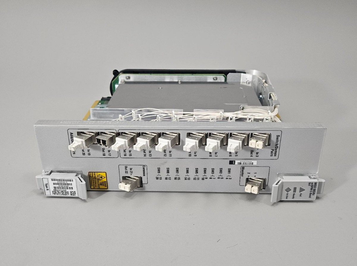 Ciena NTK553FAE5 OME 6500 WSS 50GHz w/OPM C-Band 9x1 module