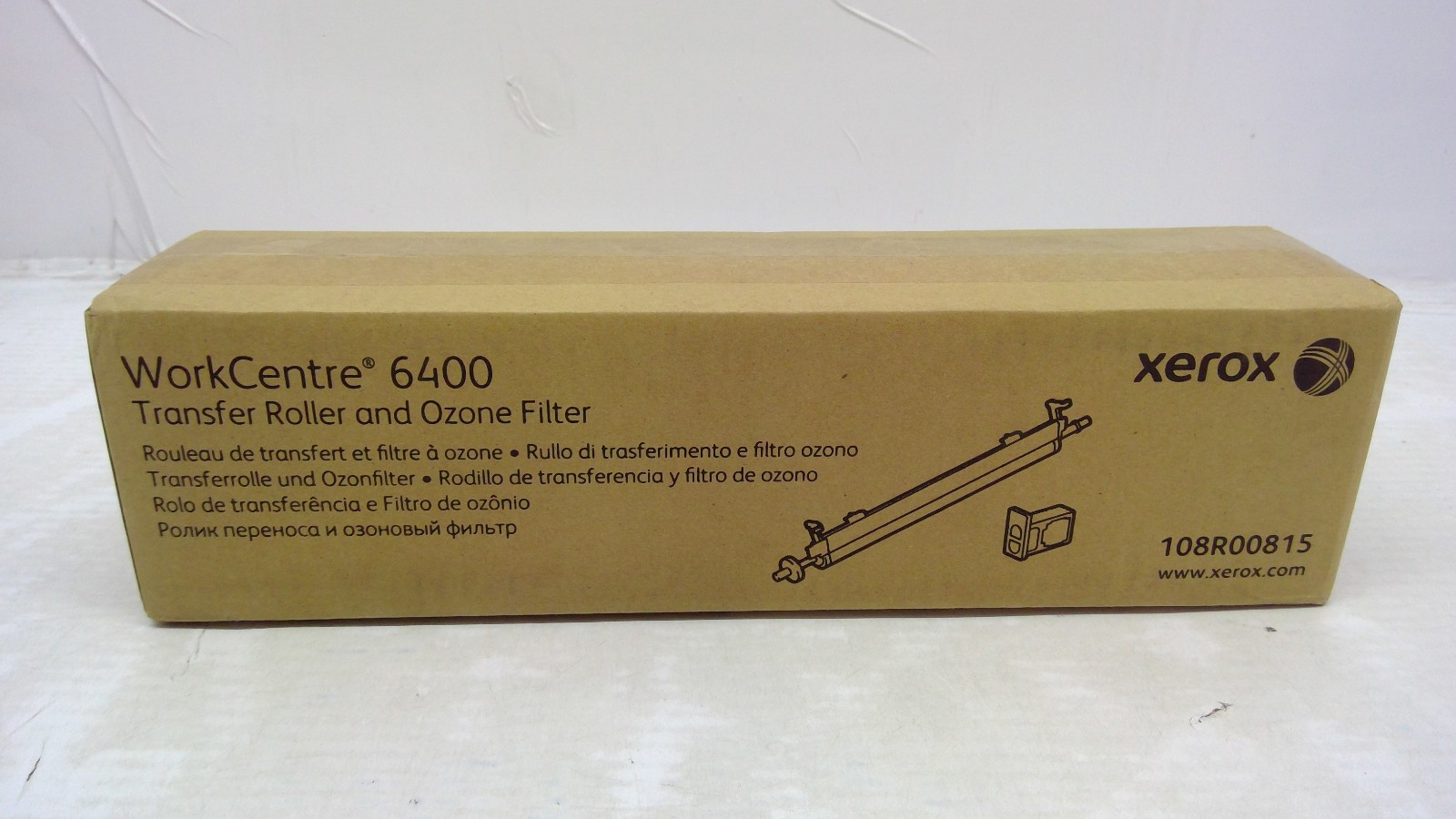 Genuine Xerox WC 6400 Transfer Roller & Ozone Filter 108R00815  108R815