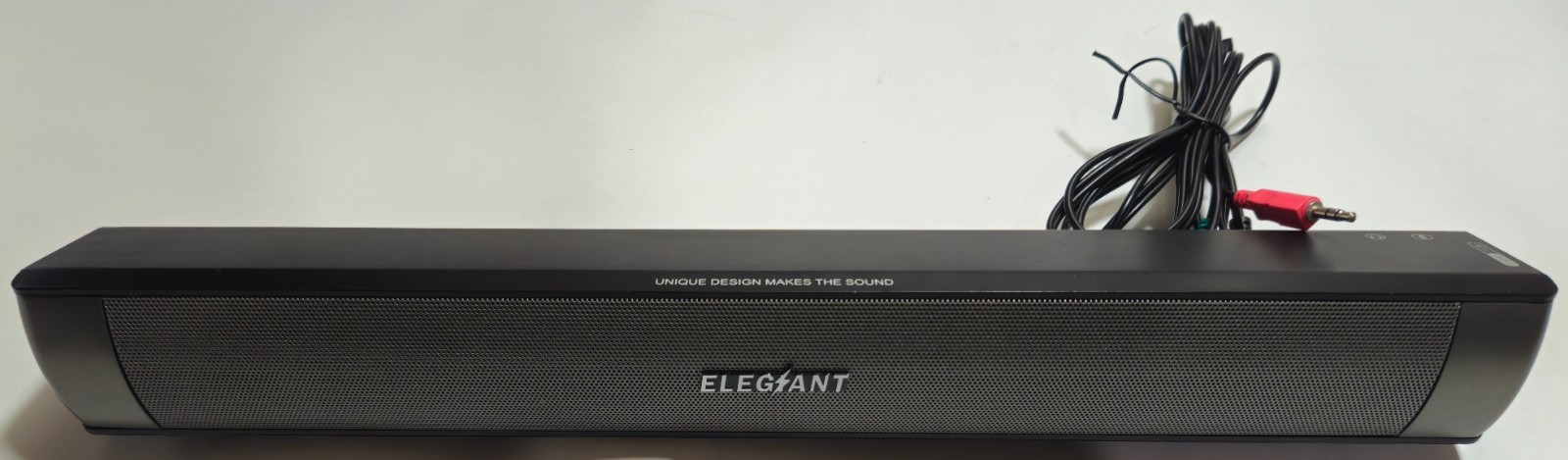 Elegiant SoundBar SKU-288928 USB Powered With Speaker and Mic Passthrough Jacks