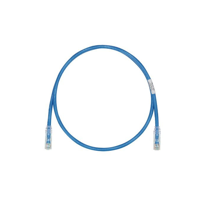 5ft Panduit NK6PC5BUY 24 AWG Copper Cat 6 UTP Patch Cord Blue
