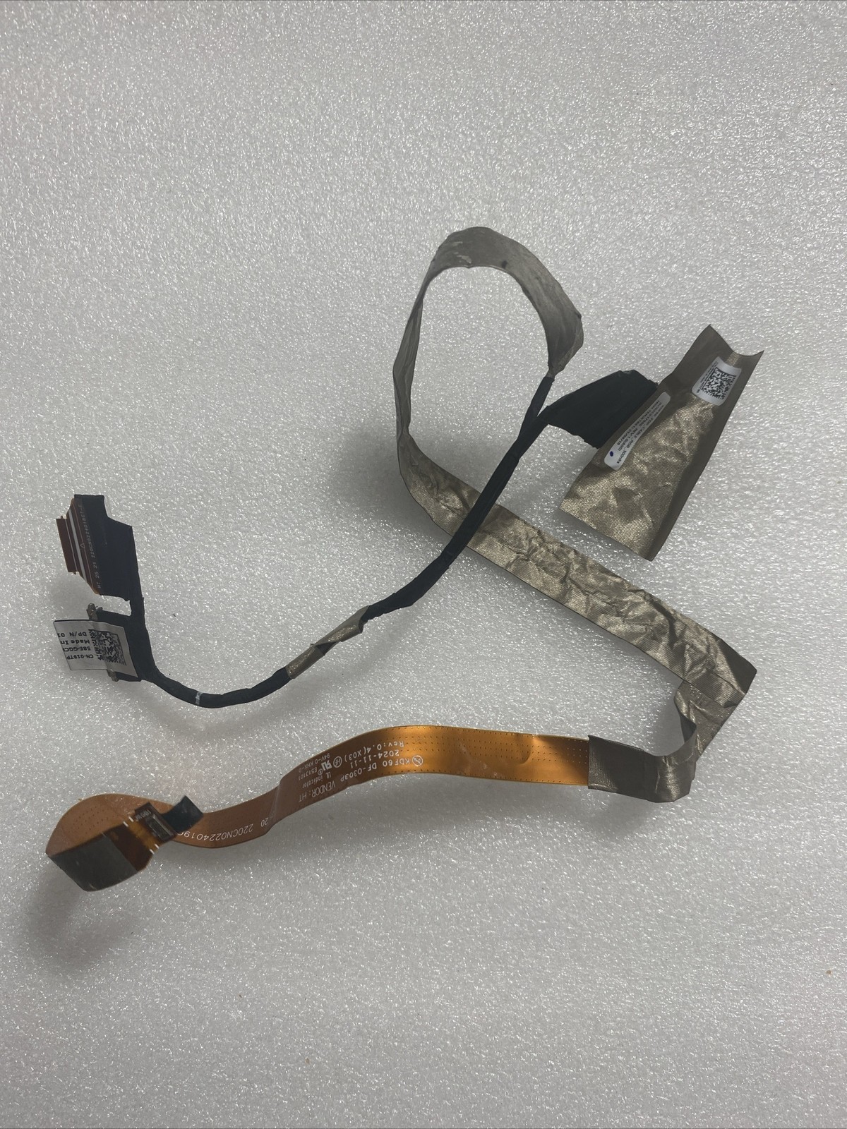 Dell Lcd lvd video cable dc02c0175000 19tp5 019tp5 WNHNR 0WNHNR Au Cb2