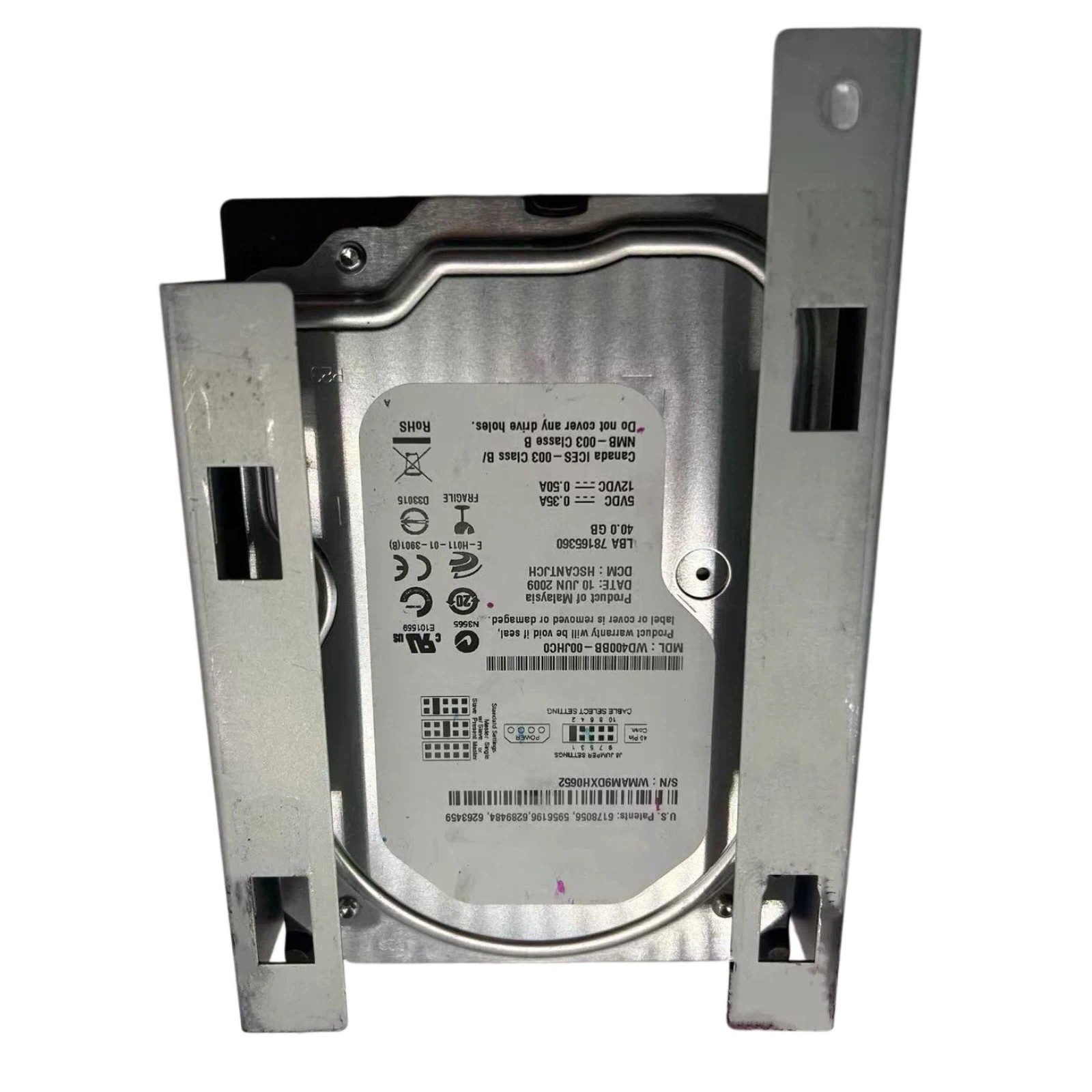 Q6651-60058 Hard Drive HDD With Firmware For HP DesignJet Z 6100 40GB Z6100
