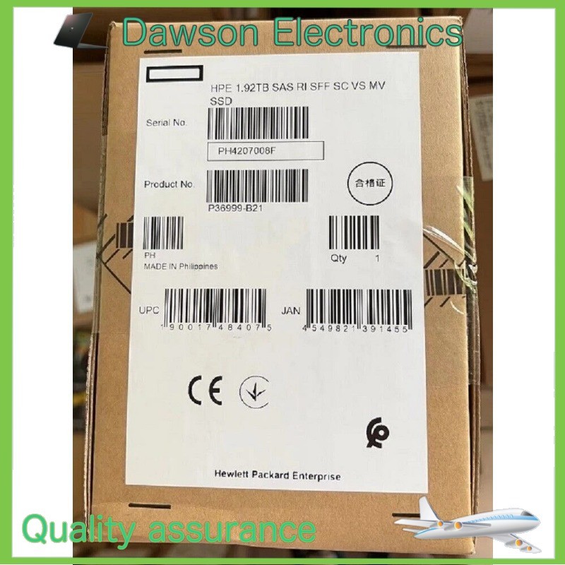 P36999-B21 P37065-001 HPE P36999-B21 1.92TB P37065-001 SAS 12G 2.5" RI SFF SSD S