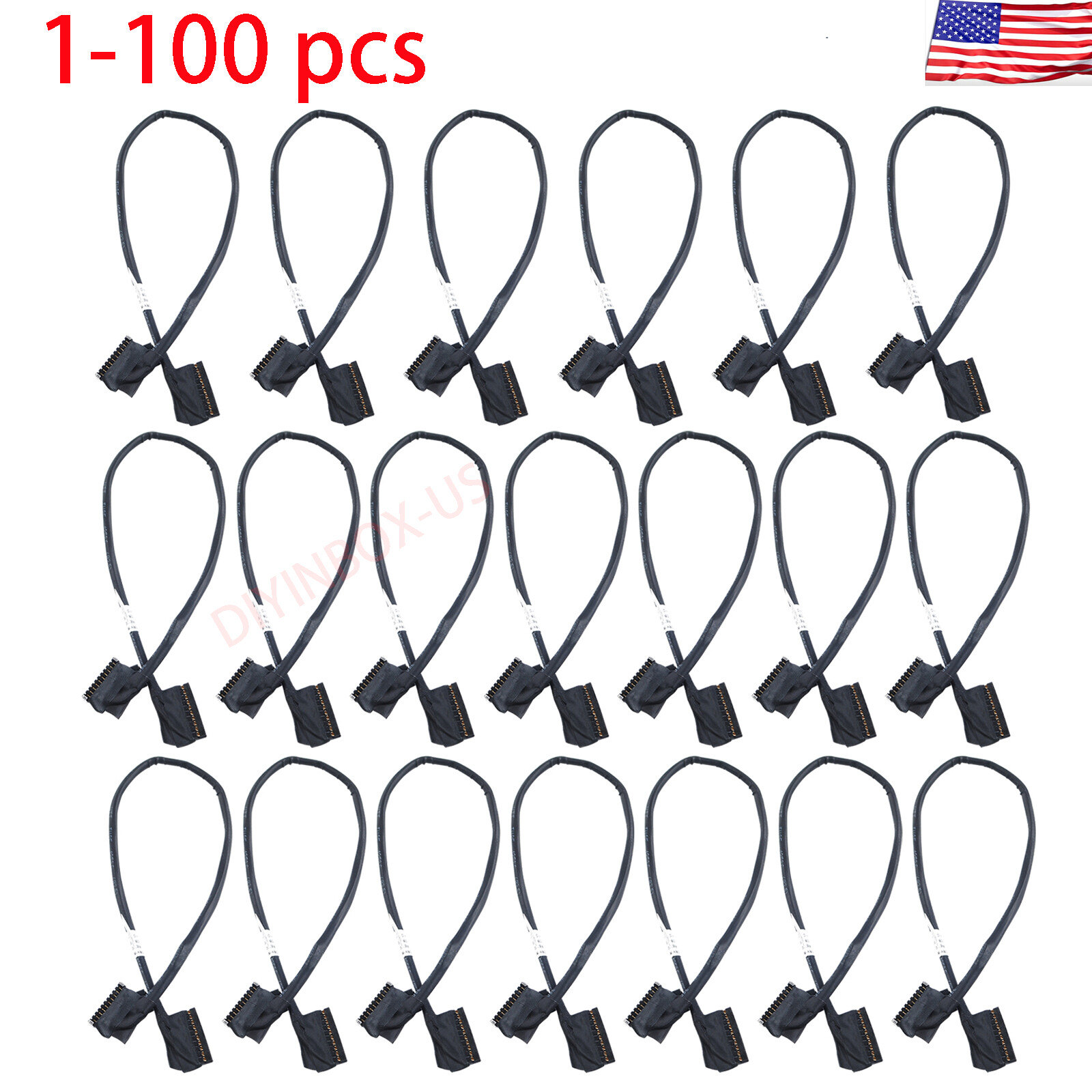 Lot Battery Cable For Dell Latitude 5580 E5580 Precision M3520 DC02002NY00 968CF