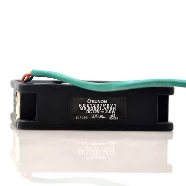 SUNON KDE1207PKV1 7020 DC12V 2W 7CM 3-Pin Cooling Fan