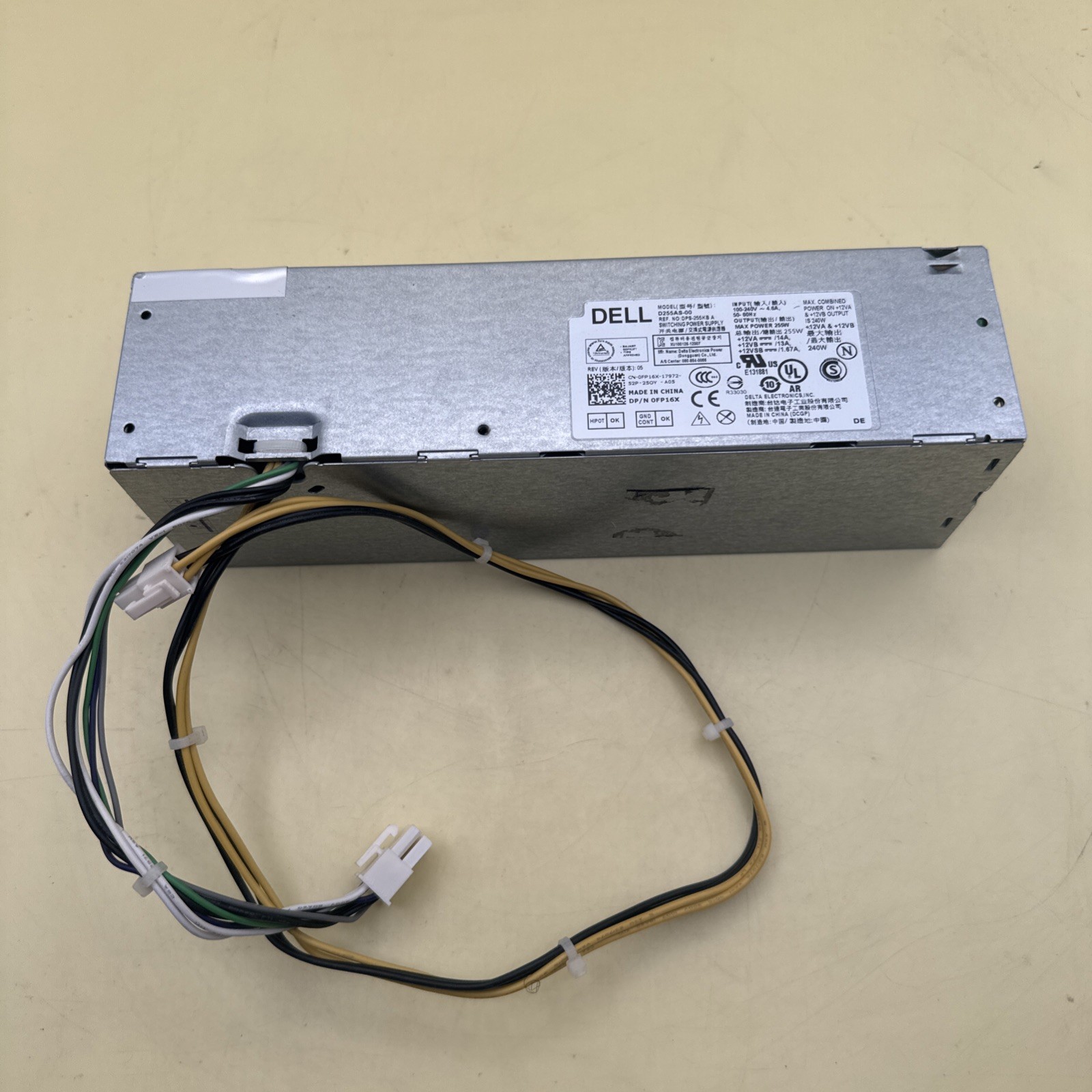Genuine Dell Optiplex 3020 7020 9020 SFF 240W Power Supply D255AS-00 FP16X