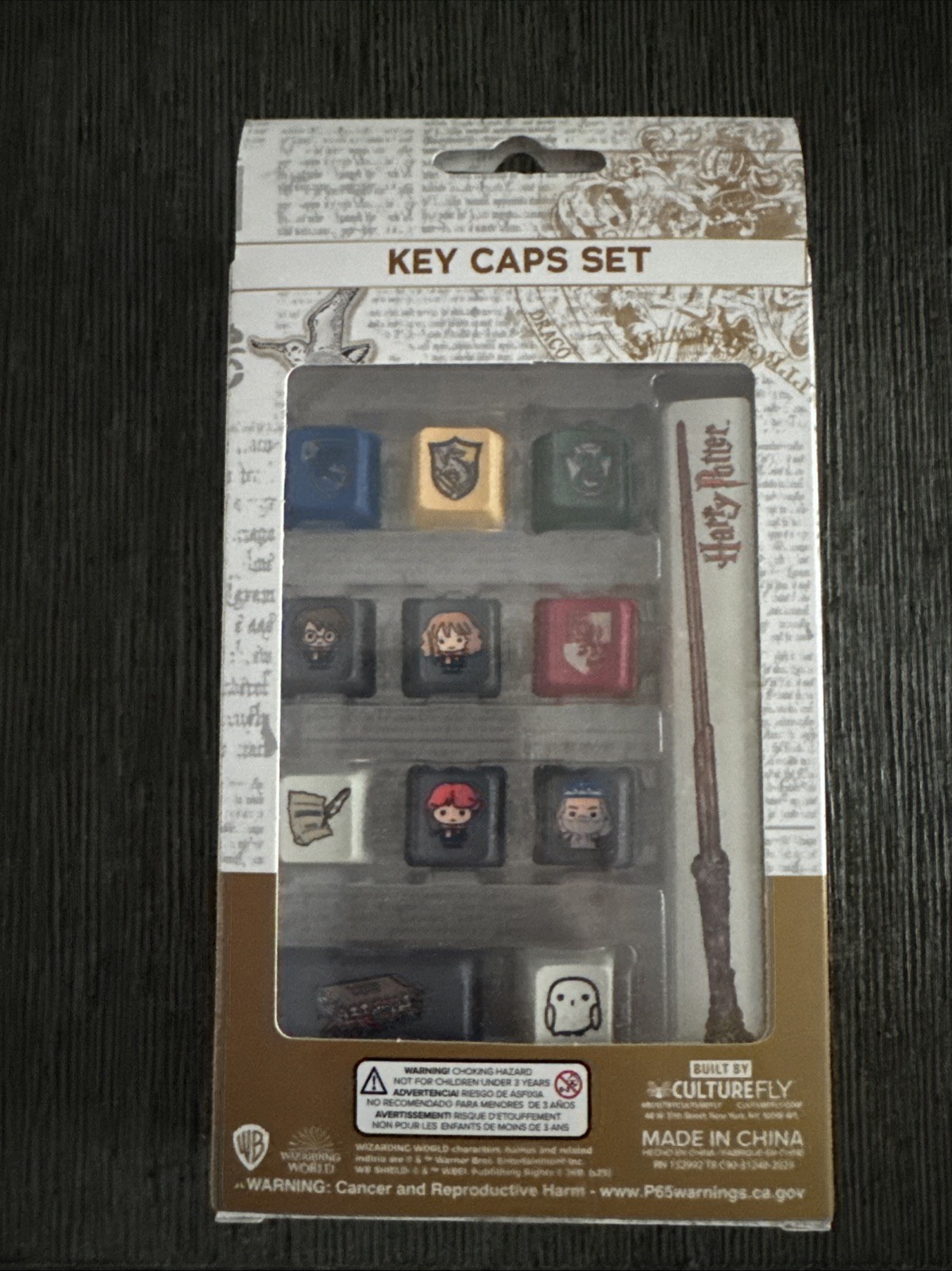 Harry Potter Key Caps Set Interchangeable Keys Computer