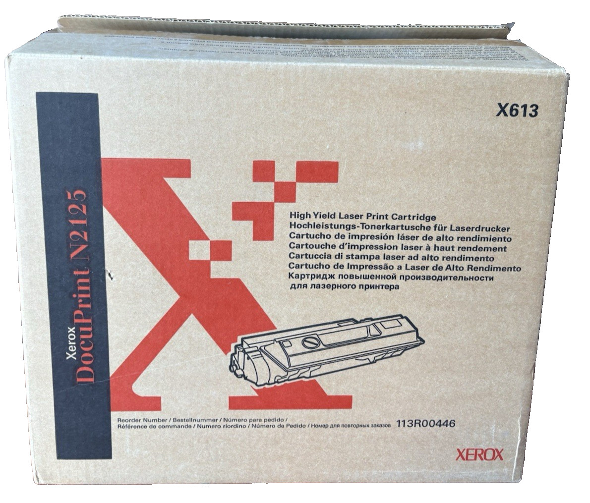 Xerox DocuPrint N2125 Laser Print Cartridge 113R00446