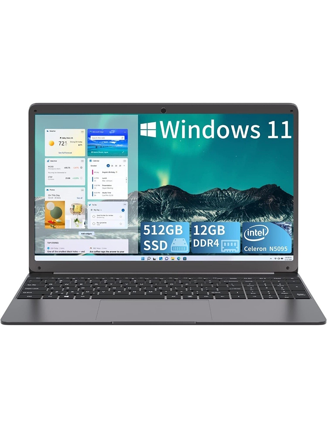 Waicid Laptop 15.6 Laptop Computer