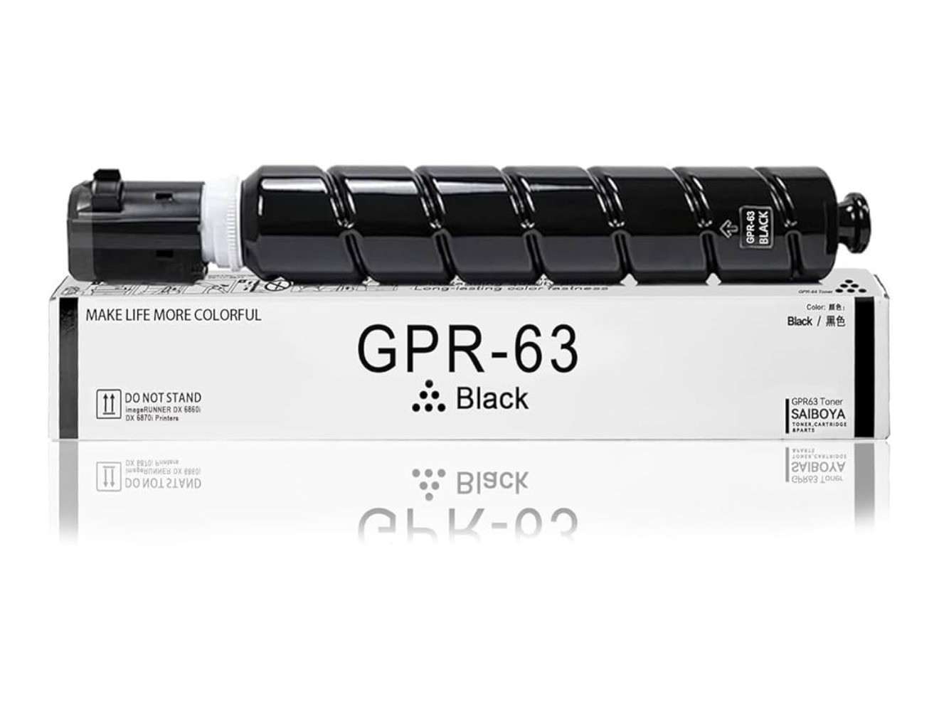 High Yield GPR-63 Black Toner Cartridge 4766C003AA for Canon DX 6860i 6870i