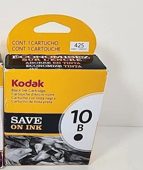 Genuine Kodak Ink 10B Printer Inkjet Black Sealed