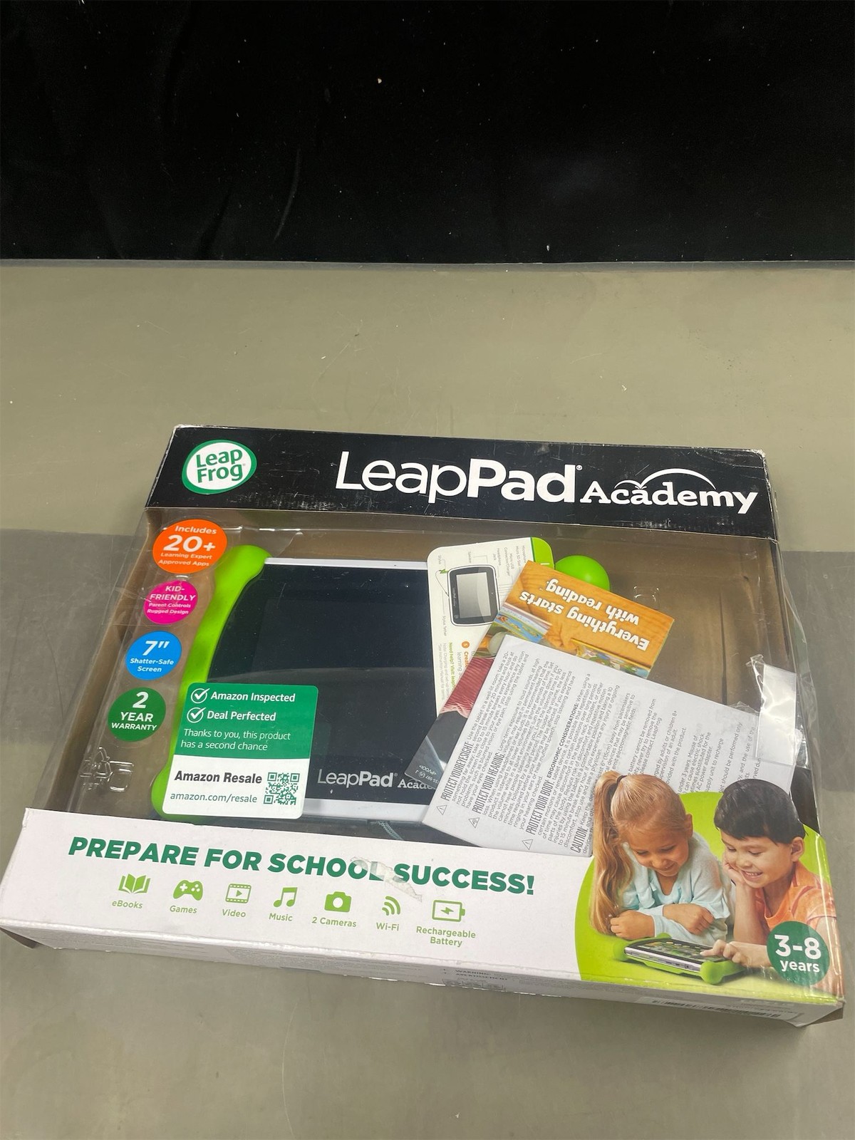 LeapFrog LeapPad Academy Kids’ Learning Tablet, Green