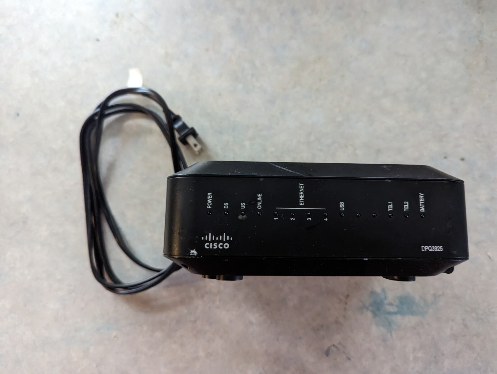 CISCO DPQ3925 8x4 DOCSIS 3.0 Wireless Gateway Modem Router with EDVA Voice