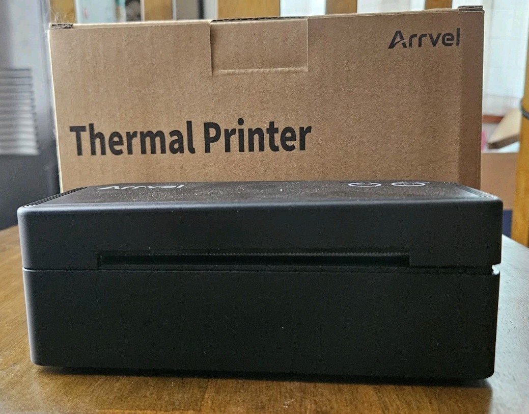 Bluetooth Thermal Shipping Label Printer w/Stand 4x6 Wireless Desktop New