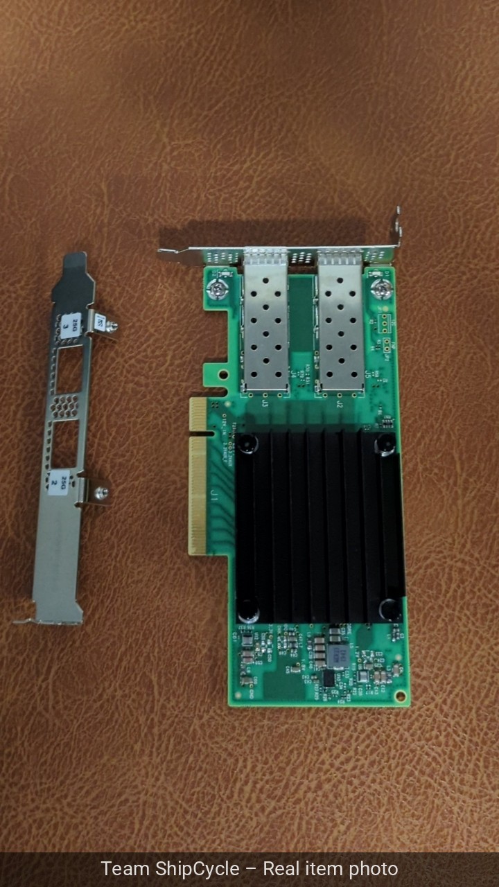 CX512A MELLANOX CONNECTX5 25GBE DUALPORT SFP28 PCIE NETWORK CARD MCX512A G2U