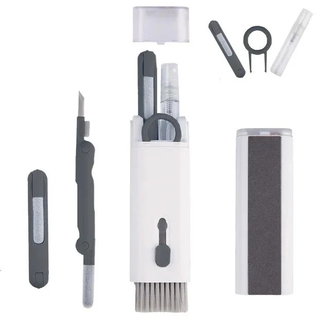 7 in 1 Keyboard Cleaning Kit Earbud Cleaner Pen Screen Brush Tool Laptop PC Set