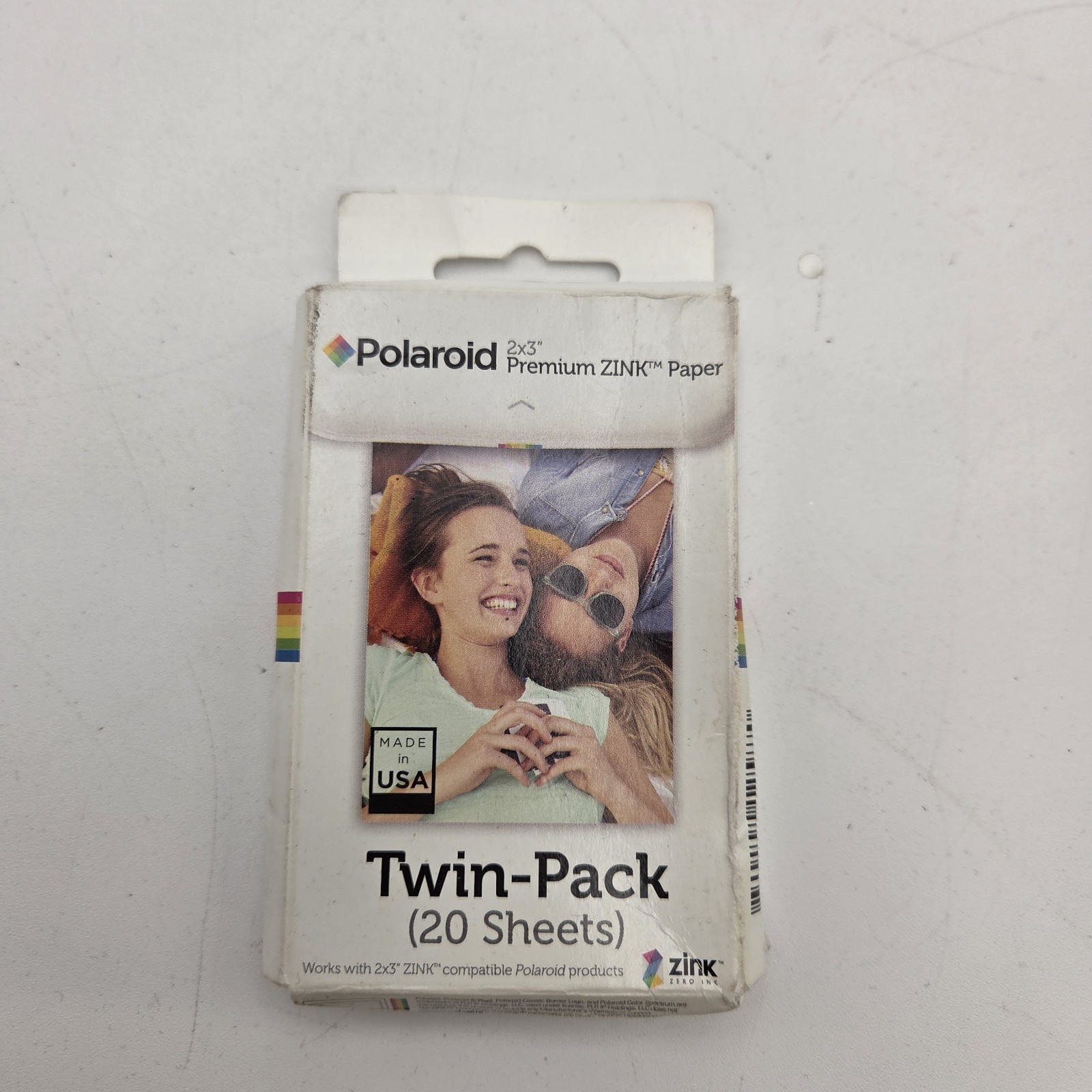 Polaroid 2x3 Premium Zink Photo Paper Twin Pack 20 Sheets