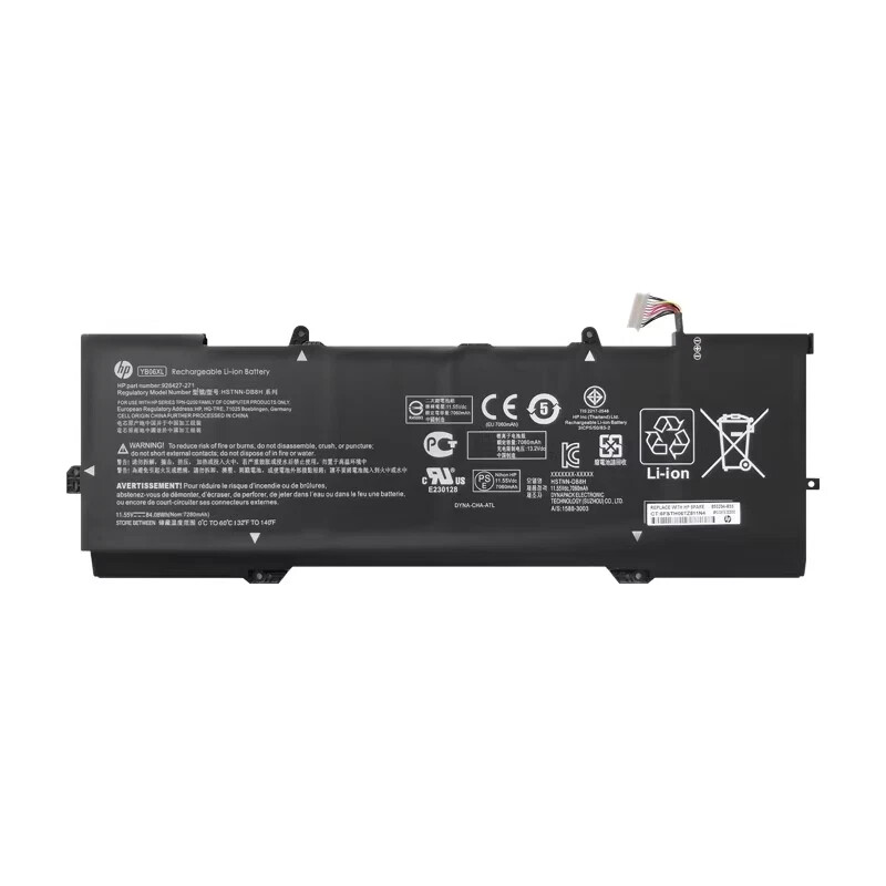 Genuine HP YB06XL 84.08Wh Battery For HP Spectre X360 15-CH 15T-CH HSTNN-DB8H