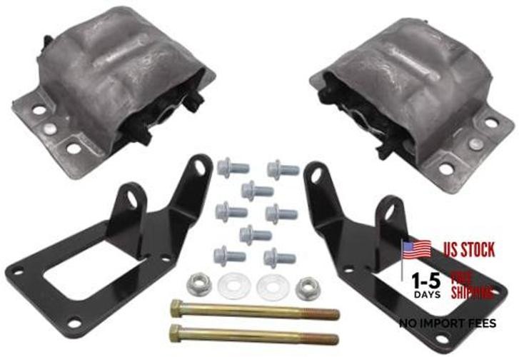 1973-1987 Chevy Square Body Truck - LS Swap Engine Mount Kit for 2WD 4WD LS1