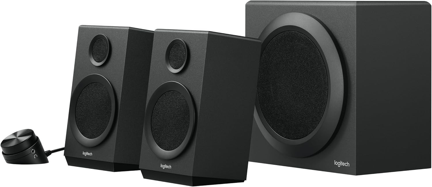 Logitech Z333 80W Multimedia Subwoofer and Speakers For PC 980-001203
