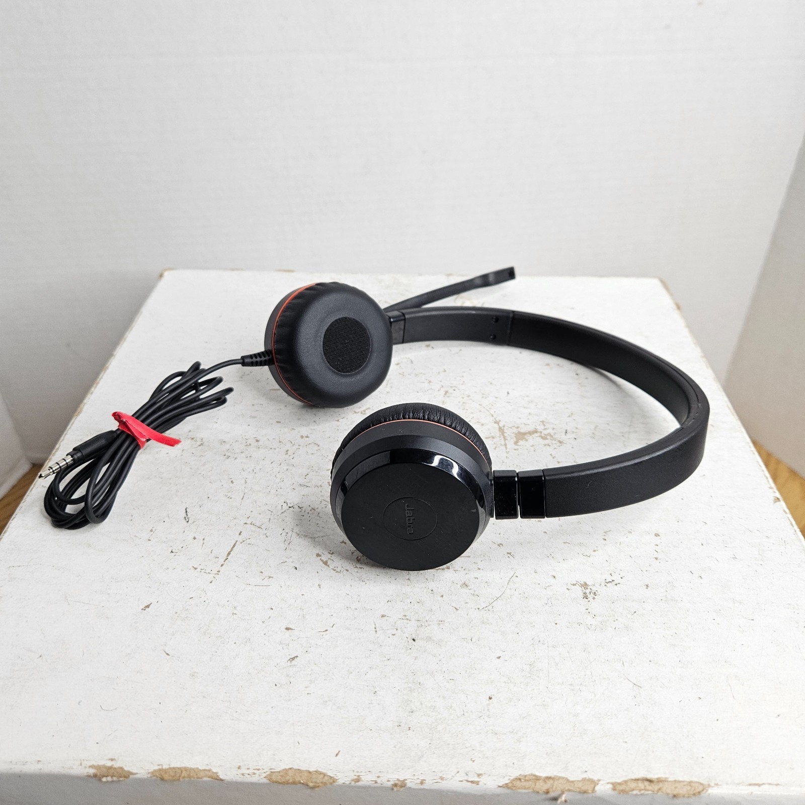 Jabra Evolve 30 II HSC060 03-02608 Stereo Call Center Headset With Mic Used