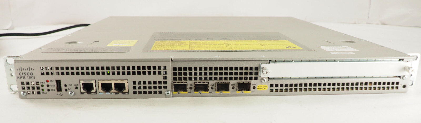 Cisco ASR 1001 Aggregation Services Router | V02 | 68-3376-20 A0 | Dual AC |