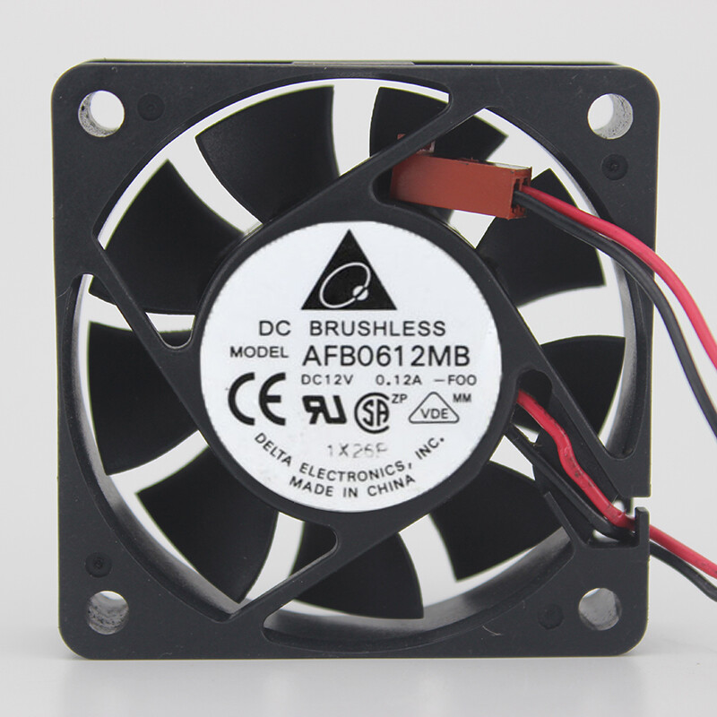 Delta AFB0612MB DC12V 0.12A 60*60*15mm 6CM 6015 3pin  cooling fan