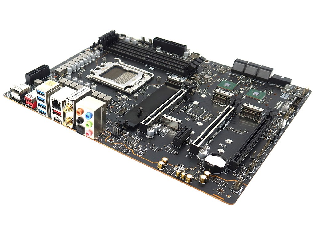 MSI PRO X670-P WIFI AMD X670 SOCKET AM5 DDR5 M.2 HDMI DP ATX MOTHERBOARD NO I/O