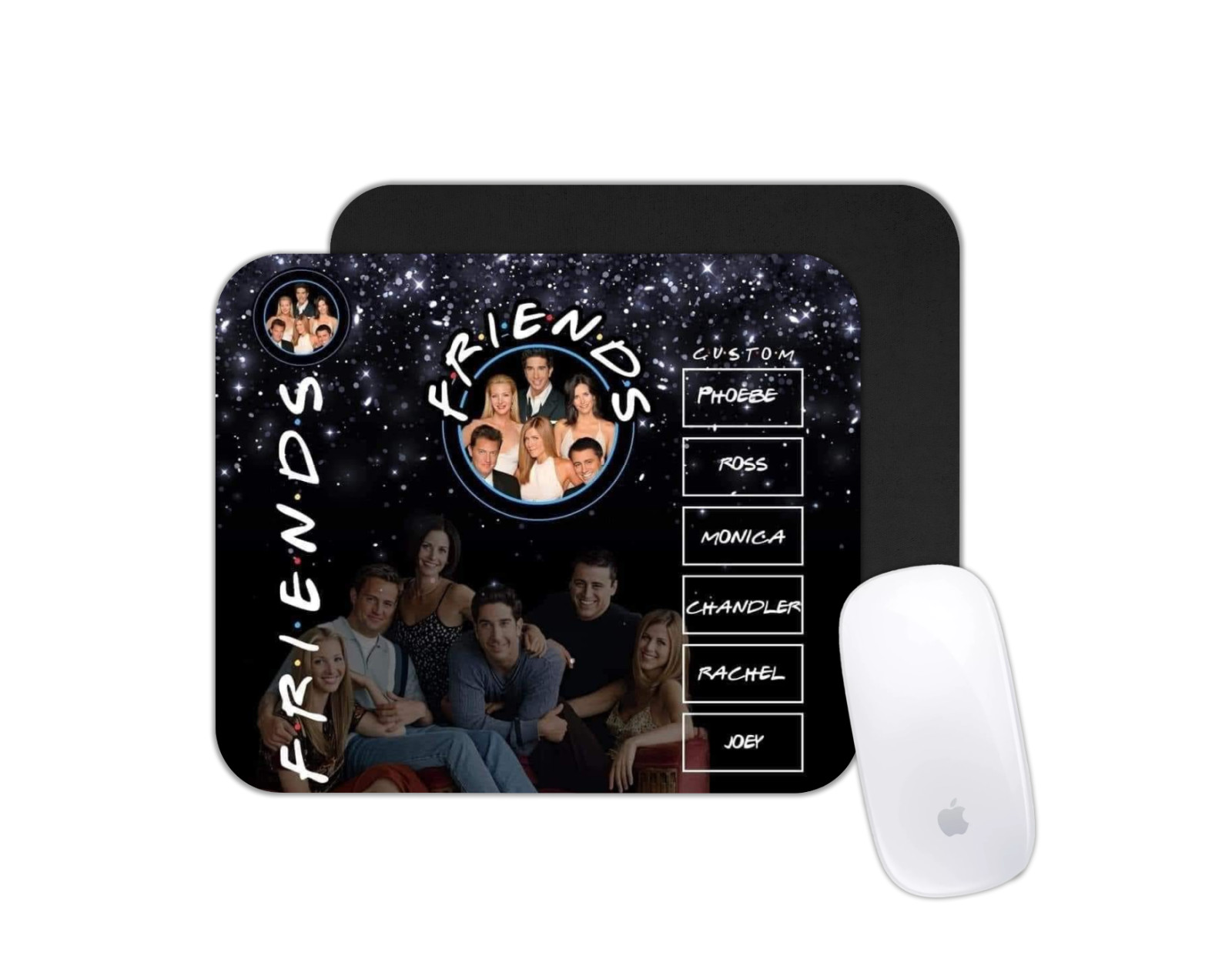 Friends TV Show Mouse Pad | Central Perk Desk Mat Gift for Sitcom Fans Office