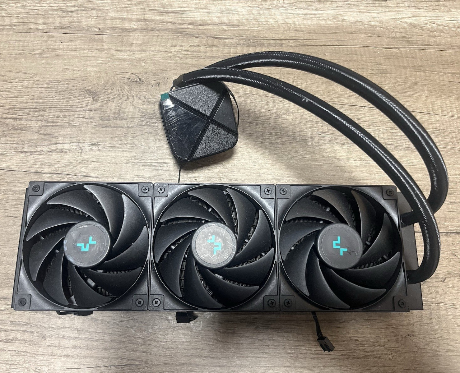 Deepcool LS720S Zero Dark 360mm Liquid CPU Cooler Black 120mm LGA1700