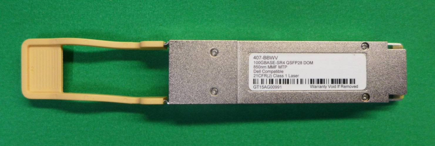 Dell Compatible 100GBASE-SR4 QSFP28 DOM 850nm MMF MTP  407-BBWV