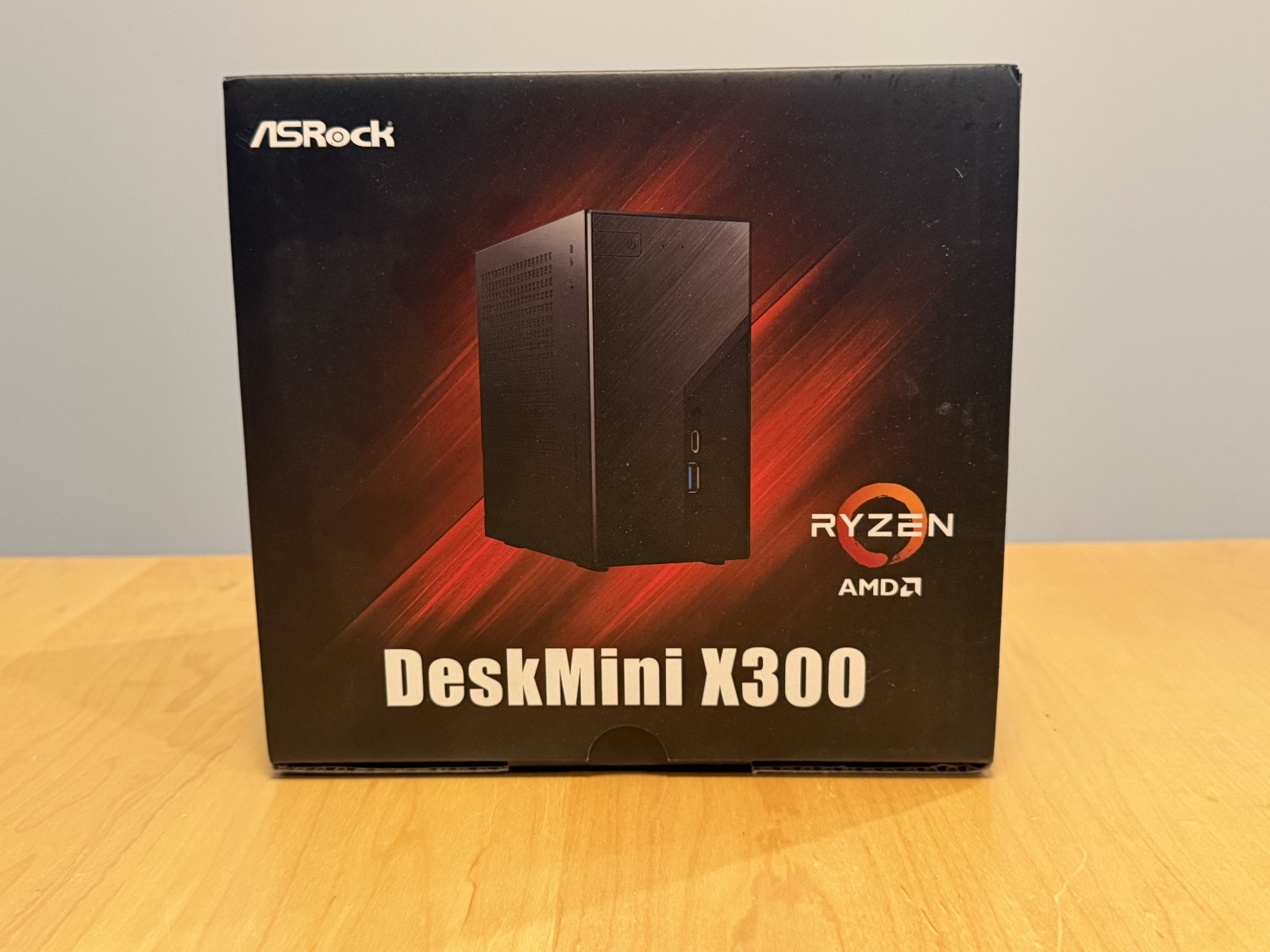 ASRock Deskmini X300W AMD Socket AM4 AMD X300 Barebone Mini PC