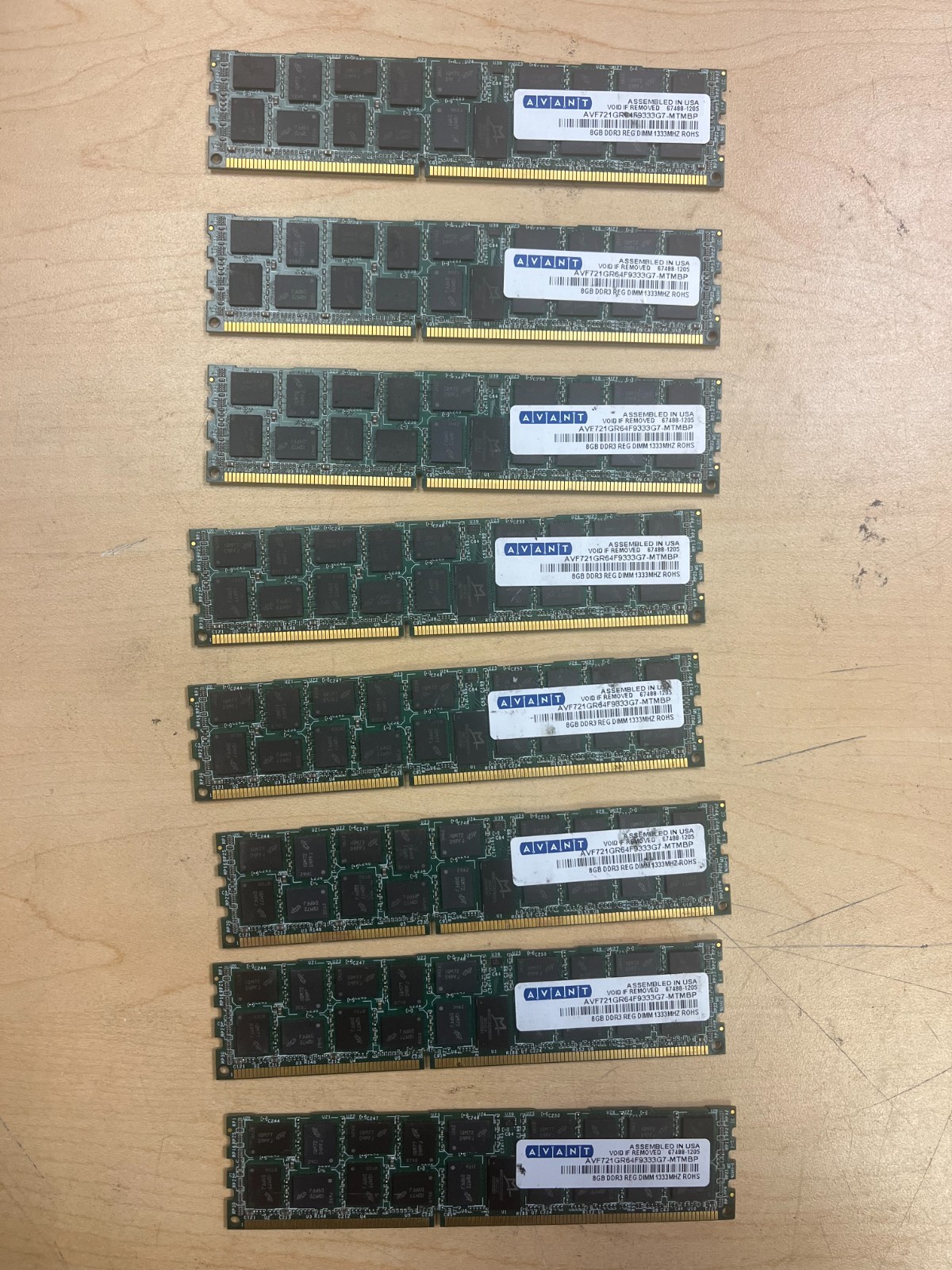 Altex AVANT 8GB DDR3-1600 DIMM AVF721GR64F9333G7-MTMBP DESKTOP MEMORY