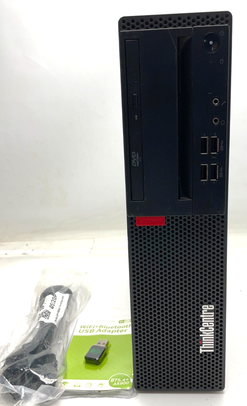 Lenovo ThinkCentre M710s SFF  i5-7400  8gb Ram 256gb SSD W11  WiFi Adptr Pwr Crd